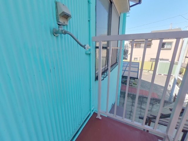 中山荘 洗濯機置き場