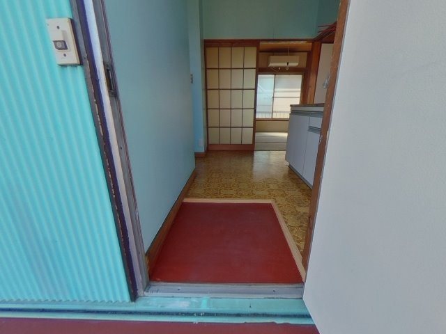 中山荘 玄関