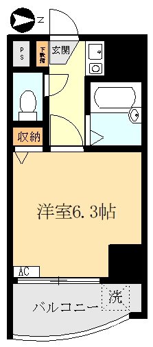 ラ・トゥール川口 間取り